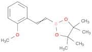 (E)-2-(2-Methoxystyryl)-4,4,5,5-tetramethyl-1,3,2-dioxaborolane