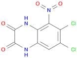 6,​7-​Dichloro-​1,​4-​dihydro-​5-​nitro-​2,​3-​quinoxalinedione