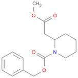 Benzyl 2-(2-methoxy-2-oxoethyl)piperidine-1-carboxylate