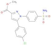 METHYL 1-[4-(AMINOSULFONYL)PHENYL]-5-(4-CHLOROPHENYL)-1H-PYRAZOLE-3-CARBOXYLATE