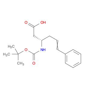 BOC-(S)-3-AMINO-(6-PHENYL)-5-HEXENOIC ACID