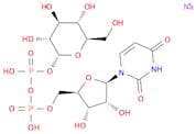 Uridine 5'-(trihydrogen diphosphate), P'-a-D-glucopyranosyl ester,disodium salt