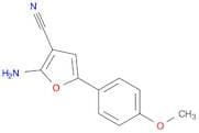 2-AMINO-5-(4-METHOXY-PHENYL)-FURAN-3-CARBONITRILE