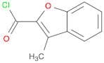 3-Methylbenzofuran-2-carbonyl chloride