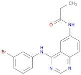 4-[(3-BROMOPHENYL)AMINO]-6-PROPIONYLAMIDOQUINAZOLINE