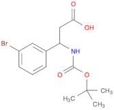 3-(3-BROMO-PHENYL)-3-TERT-BUTOXYCARBONYLAMINO-PROPIONIC ACID