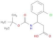 3-tert-Butoxycarbonylamino-3-(2-chloro-phenyl)-propionic acid
