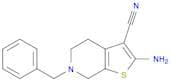 2-Amino-6-benzyl-4,5,6,7-tetrahydrothieno[2,3-c]pyridine-3-carbonitrile