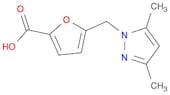 5-[(3,5-dimethyl-1H-pyrazol-1-yl)methyl]-2-furoic acid