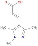 (2E)-3-(1,3,5-Trimethyl-1h-pyrazol-4-yl)acrylic acid