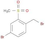4-Bromo-1-(bromomethyl)-2-(methylsulfonyl)benzene