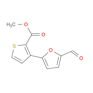 Methyl 3-(5-formylfuran-2-yl)thiophene-2-carboxylate