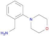 [2-(morpholin-4-yl)phenyl]methanamine
