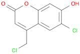 6-Chloro-4-(chloromethyl)-7-hydroxy-2H-chromen-2-one