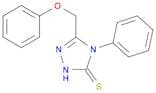 5-Phenoxymethyl-4-phenyl-4H-[1,2,4]triazole-3-thiol