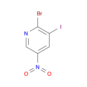 2-Bromo-3-iodo-5-nitropyridine