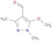 5-Methoxy-1,3-dimethyl-1H-pyrazole-4-carbaldehyde