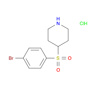 4-[(4-Bromophenyl)sulfonyl]piperidine, HCl