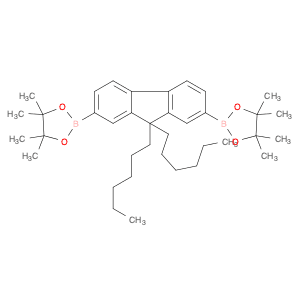 2-[9,9-dihexyl-7-(tetramethyl-1,3,2-dioxaborolan-2-yl)fluoren-2-yl]-4,4,5,5-tetramethyl-1,3,2-diox…