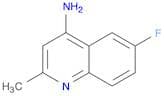 4-Amino-6-fluoro-2-methylquinoline