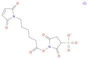 Sodium 1-(6-(2,5-dioxo-2,5-dihydro-1h-pyrrol-1-yl)hexanoyloxy)-2,5-dioxopyrrolidine-3-sulfonate