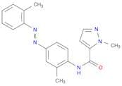 1-Methyl-N-[2-methyl-4-[2-(2-methylphenyl)diazenyl]phenyl-1H-pyrazole-5-carboxamide