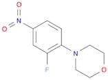 Morpholine, 4-​(2-​fluoro-​4-​nitrophenyl)​-