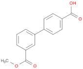 4-(3-Methoxycarbonylphenyl)benzoic acid