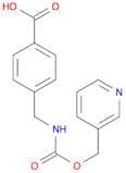 4-((((Pyridin-3-ylmethoxy)carbonyl)amino)methyl)benzoic acid