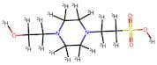 N-2-Hydroxyethylpiperazine-N'-ethanesulfonic Acid-d18