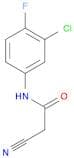 N-(3-CHLORO-4-FLUORO-PHENYL)-2-CYANO-ACETAMIDE