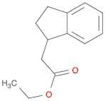 1H-INDENE-1-ACETIC ACID, 2,3-DIHYDRO-, ETHYL ESTER
