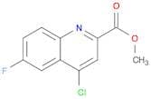 Methyl 4-chloro-6-fluoroquinoline-2-carboxylate