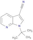 1-(tert-Butyl)-1H-pyrrolo[2,3-b]pyridine-3-carbonitrile