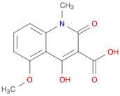 3-Quinolinecarboxylic acid, 1,2-dihydro-4-hydroxy-5-methoxy-1-methyl-2-oxo-
