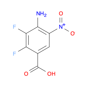 4-Amino-2,3-difluoro-5-nitro-benzoic acid