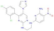 2,6-PYRIDINEDIAMINE, N6-[2-[[4-(2,4-DICHLOROPHENYL)-5-(1H-IMIDAZOL-1-YL)-2-PYRIMIDINYL]AMINO]ETHYL…