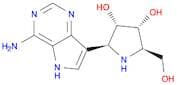 3,4-Pyrrolidinediol, 2-(4-amino-5H-pyrrolo3,2-dpyrimidin-7-yl)-5-(hydroxymethyl)-, (2S,3S,4R,5R)-