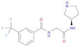(R)-N-(2-oxo-2-(pyrrolidin-3-ylamino)ethyl)-3-(trifluoromethyl)benzamide