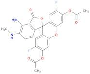 4-Amino-5-methylamino-2',7'-difluorofluoresceindiacetate