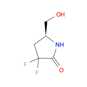 2-Pyrrolidinone,3,3-difluoro-5-(hydroxymethyl)-,(5S)-(9CI)