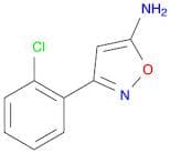 3-(2-Chlorophenyl)isoxazole-5-amine