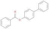 Benzoic acid 4-biphenyl ester