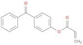 2-Propenoic acid,4-benzoylphenyl ester