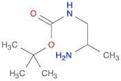 Carbamic acid, (2-aminopropyl)-, 1,1-dimethylethyl ester (9CI)