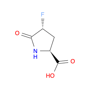 L-Proline, 4-fluoro-5-oxo-, (4R)- (9CI)