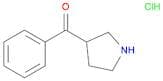 Phenyl(pyrrolidin-3-yl)methanone, HCl