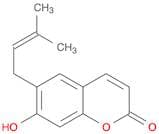 7-Hydroxy-6-(3-methyl-2-buten-1-yl)-2H-1-benzopyran-2-one
