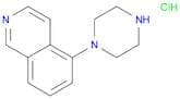 5-(1-piperazinyl)-isoquinoline HCl