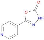 5-(Pyridin-4-yl)-1,3,4-oxadiazol-2(3H)-one